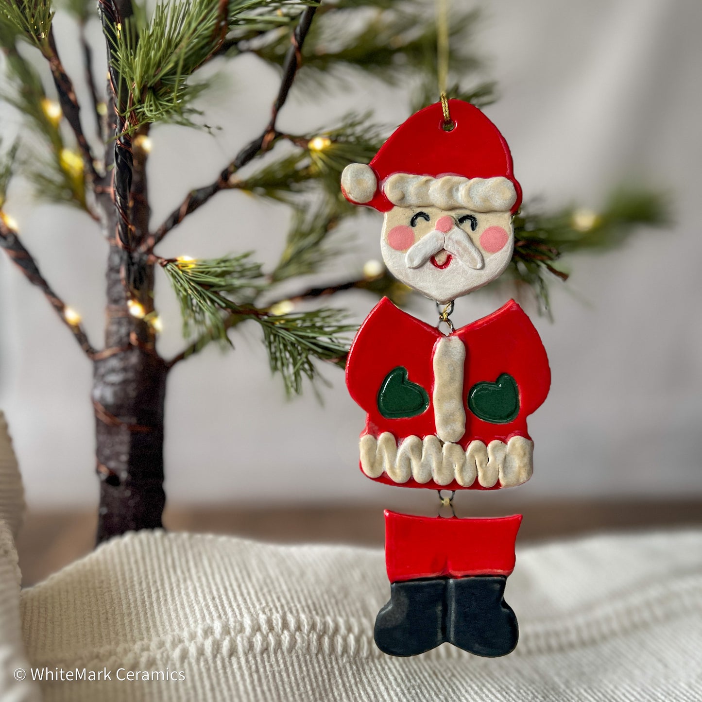 Santa Ornaments