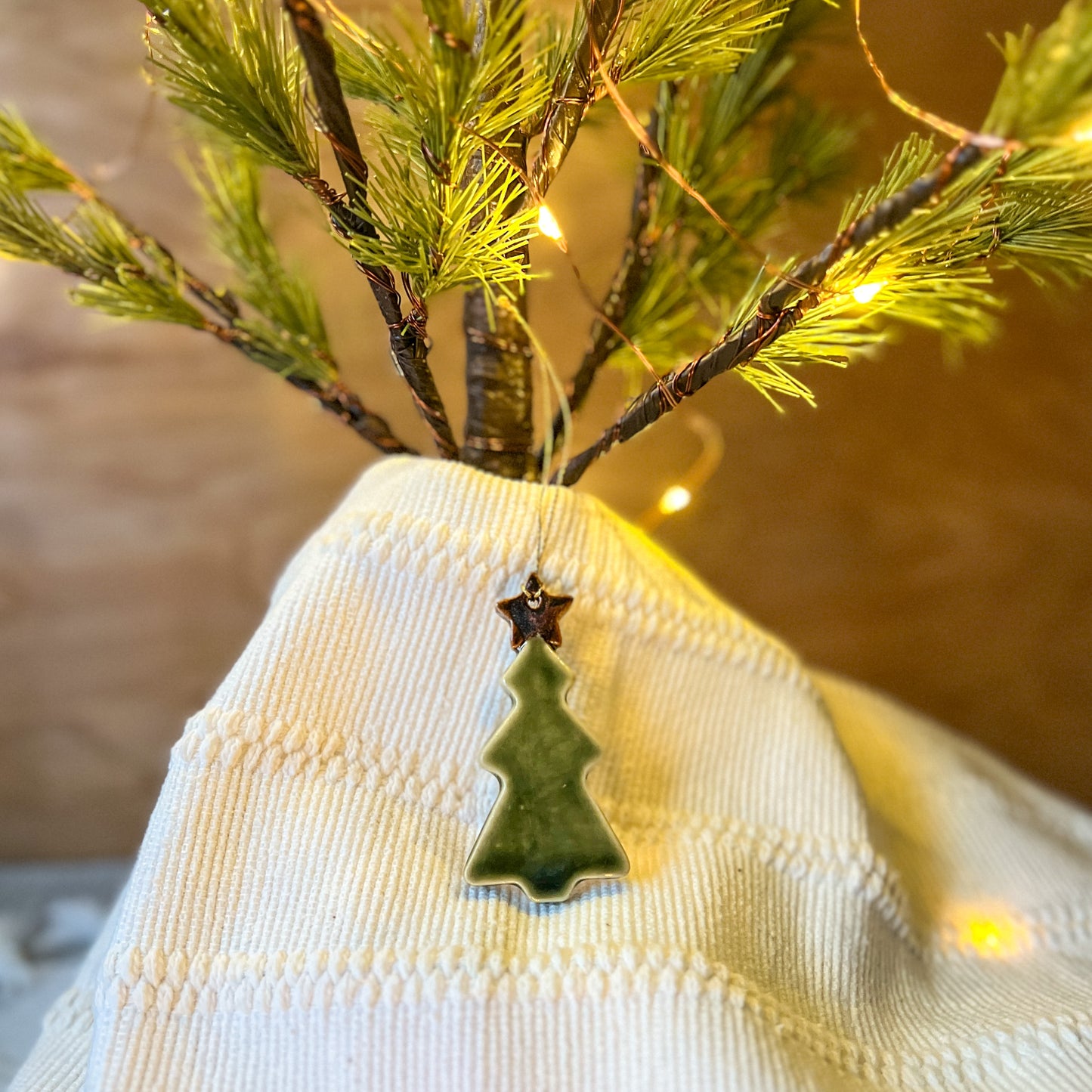 Mini Tree Ornament - Copper Forest