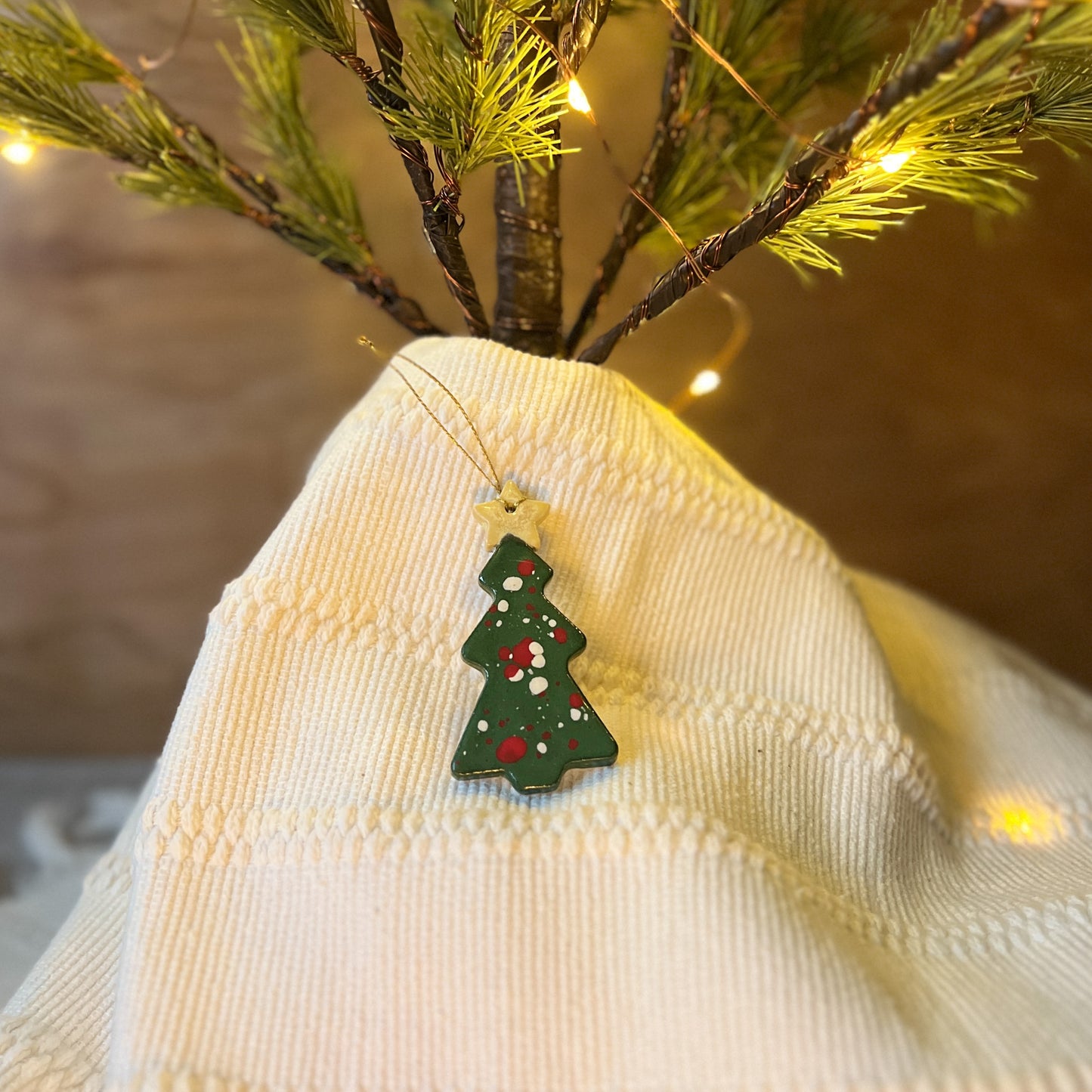 Mini Tree Ornament - Confetti