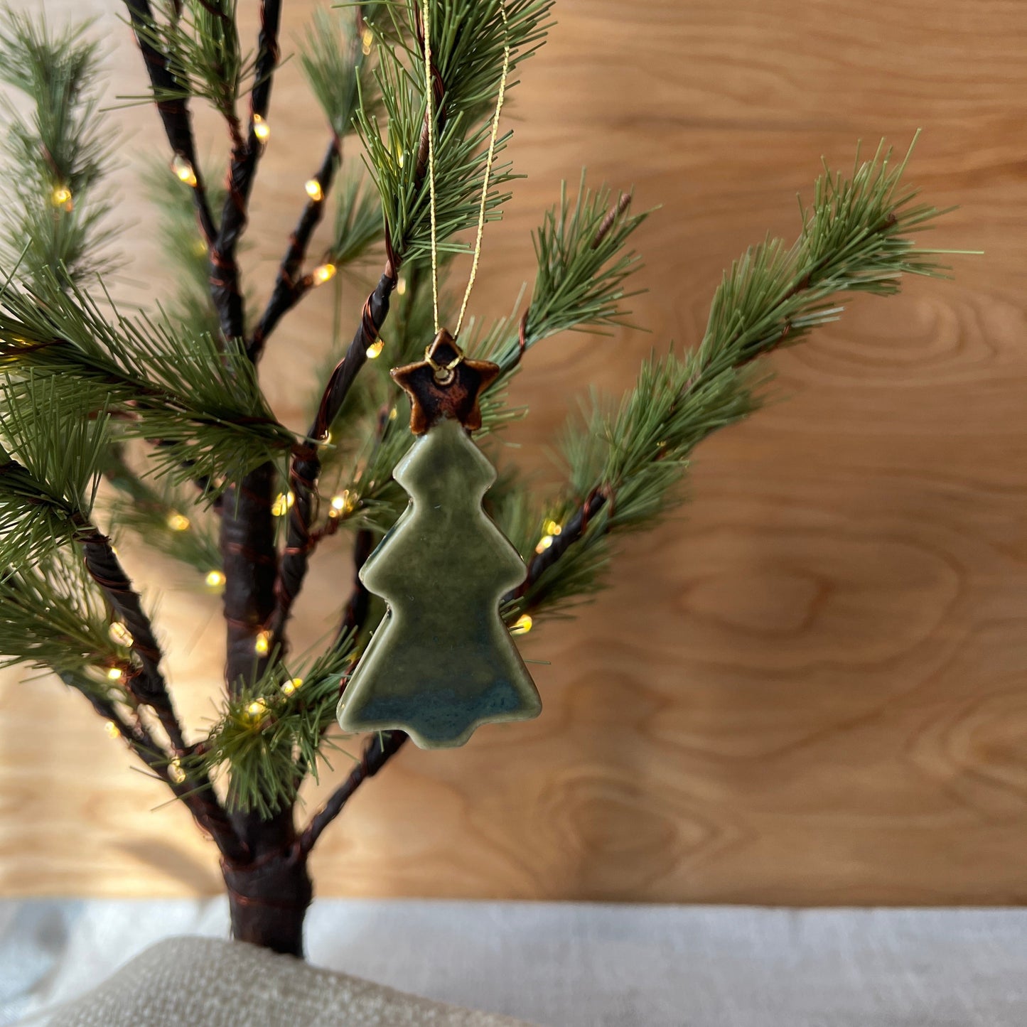 Mini Tree Ornament - Copper Forest