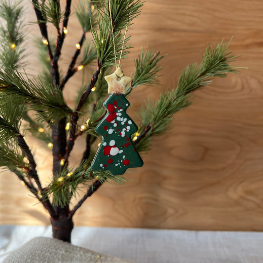 Mini Tree Ornament - Confetti