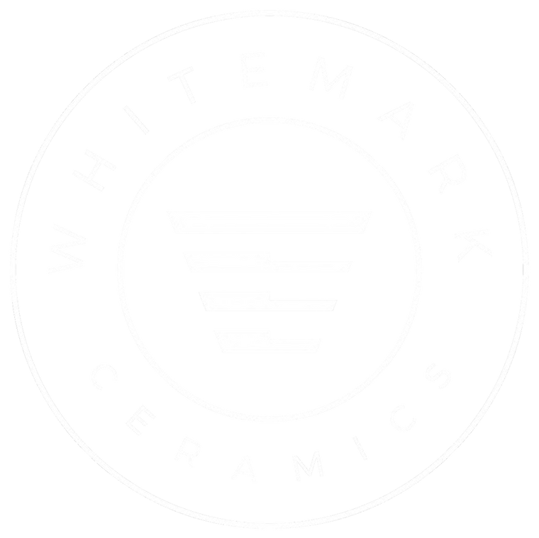 All white WhiteMark Ceramics Logo